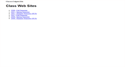 Desktop Screenshot of classes.colgate.edu